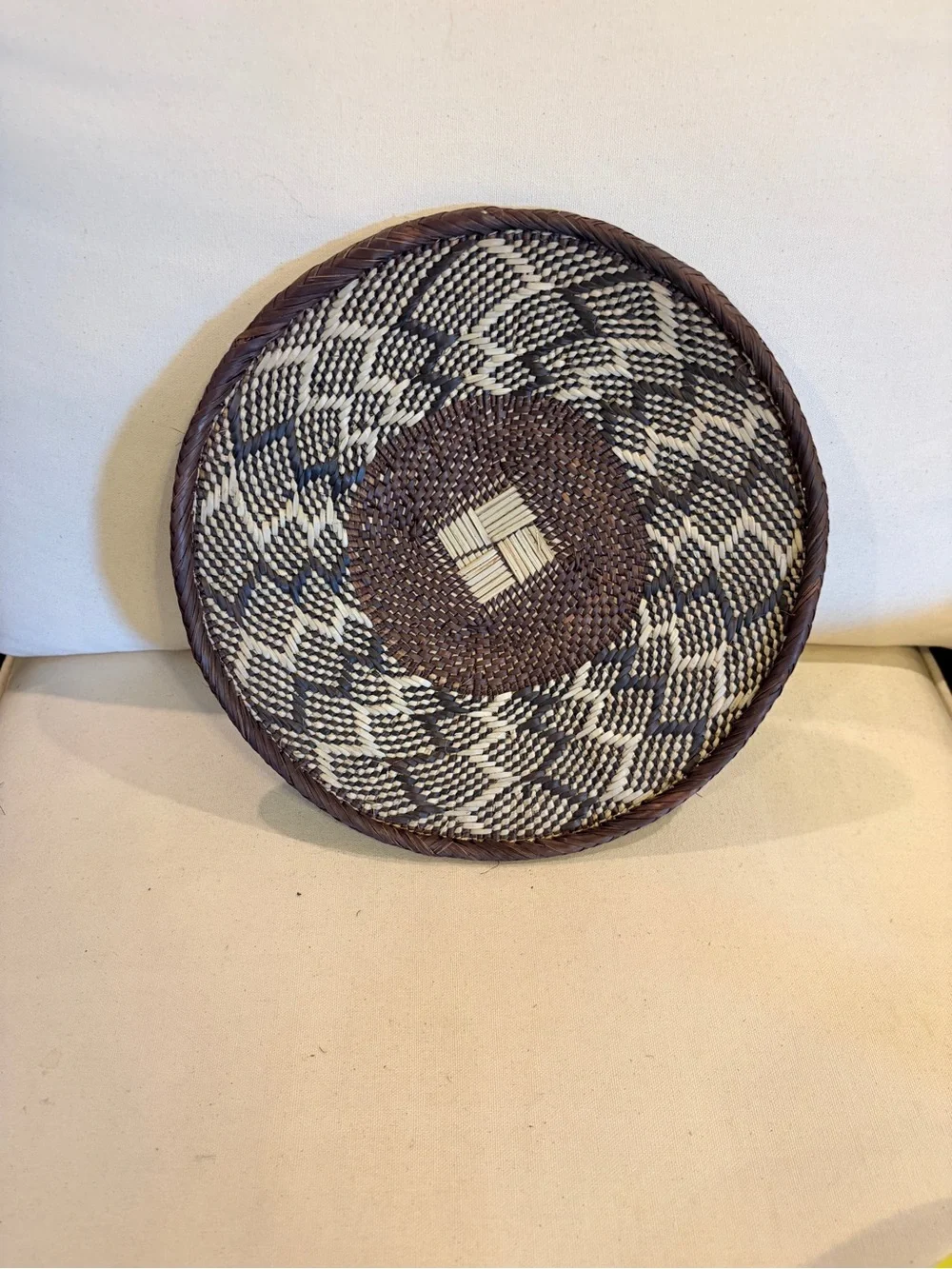 NEW Africa Woven Basket. Made by the Binga people of Zambia/Zimbabwe